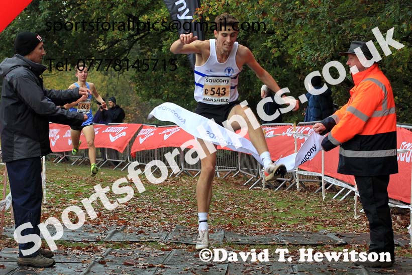 Junior Men, 2022 National Cross Country Relays, Berry Hill Park, Mansfield.  Photo: David T. Hewitson/Sports for All Pics